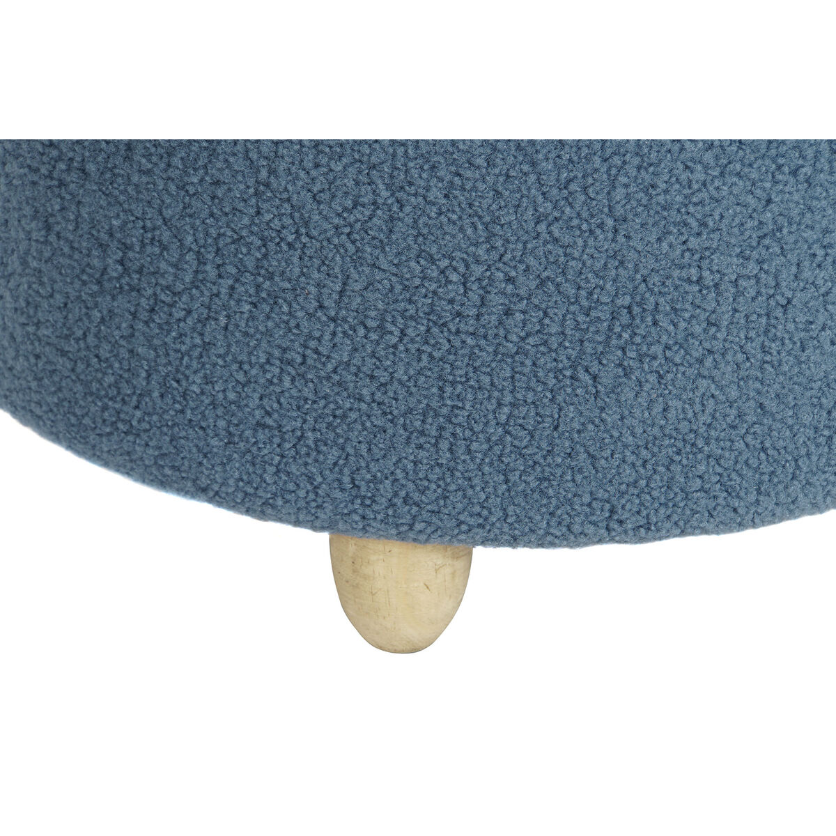 Jalkatuki DKD Home Decor Puu Polyesteri 50 x 50 x 45 cm